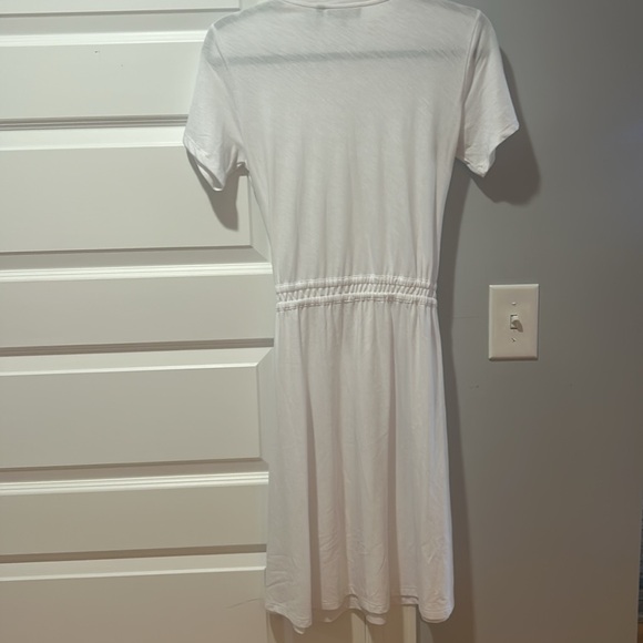 Never Worn Theory Vormond Knit Lightweight Drawstring Dress, Size Small - Picture 4 of 7